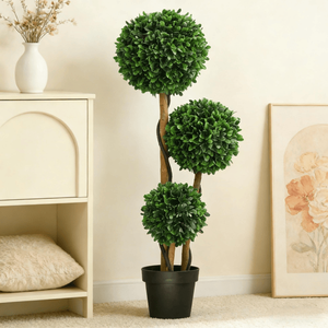 ต้นไม้ประดิษฐ์สีเขียวสำหรับตกแต่งภายใน ทนทานและเหมือนจริง - Product Image 1