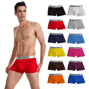 Cueca dos homens cuecas homens boxer shorts umidade absorvente elástico puro algodão calcinha masculina