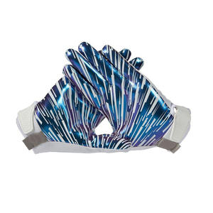 Gants de football d'entraînement conçus pour un maintien et un contrôle confortables, avec doigts flexibles, dos en maille respirante et sangle réglable. - Product Image 2