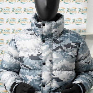 Vestes matelassées en tissu léger avec fermeture éclair, vêtements d'hiver très demandés pour adultes et garçons, manteaux matelassés - Product Image 5