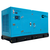 Groupes électrogènes diesel silencieux OEM ODM 30 kVA 40 kVA 50 kVA avec ATS 80 kW 100 kW, alternateur, pour usage extérieur, station d'alimentation