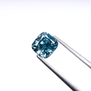 Diamante Cultivado en Laboratorio de Color Azul Fantasía VVS2 de 1.0 ct, Corte Cojín, Certificado IGI, Joyería de Alta Calidad - Product Image 2