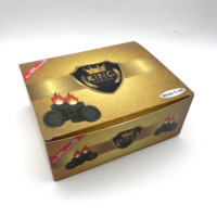 Tablettes de charbon rondes pour chicha moderne, encens arabe avec brûleur à résine, rouleaux de charbon à allumage instantané King