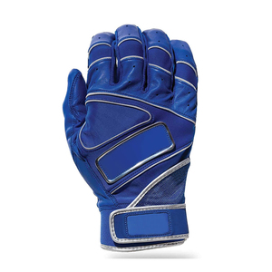 Guantes de béisbol con agarre suave, tela transpirable, palma acolchada, muñequera ajustable, para práctica deportiva, cómodos y ligeros. - Product Image 5