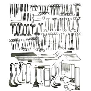 Ensemble d'instruments chirurgicaux pour laparotomie 197PCS | Ensemble de chirurgie générale en acier inoxydable | Instruments d'hôpital et de théâtre d'opération - Product Image 5