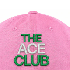 หมวกแก๊ป AKA Club Series สีชมพู ปักลาย ผ้าฝ้าย ปรับขนาดได้ ปีกโค้ง สไตล์ลำลอง สำหรับทุกเพศ เหมาะสำหรับเล่นกีฬาและกิจกรรมกลางแจ้ง - Product Image 4