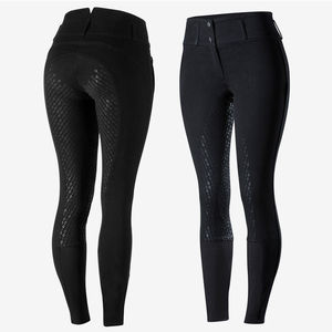 Pantalon d'équitation extensible 4 directions de haute qualité, leggings, collants, vêtements d'équitation, tissu technique, toucher doux, respectueux de l'environnement - Product Image 2