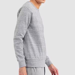 Sweat-shirt pour homme, nouvelle mode, coton molletonné, col rond, pull-over, toucher doux, manches longues, vêtements décontractés d'hiver, couleur personnalisable - Product Image 4