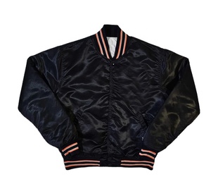 2025 Customized Casual Men's Varsity Jacket with <b>Stand</b> Collar and Front Logo 100% Cotton Breathable Winter College Style - Product Image 1