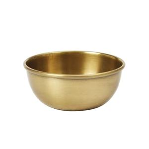 Tazón para Servir Hecho a Mano de Acero Inoxidable con Acabado Pulido, Duradero y Ecológico para Fiestas, Sopas, Salsas y Comidas Deliciosas - Product Image 1