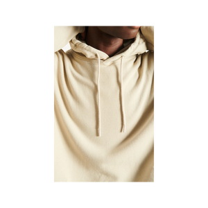 <b>Men's</b> Hooded Sweatshirt Solid Color Cotton French Terry Casual <b>Pullover</b> Autumn Style Oversized Fit Pocket Design - Product Image 4