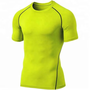 Ventes en gros de rashguards pour hommes tendance, vêtements de sport, logo personnalisé, impression numérique, rashguards légers en polyester/nylon 160g - Product Image 5