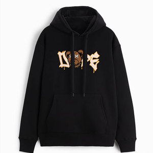 Sweat à capuche surdimensionné pour homme, personnalisé, avec broderie et impression numérique, doublure en polaire, pour la saison d'automne - Product Image 5
