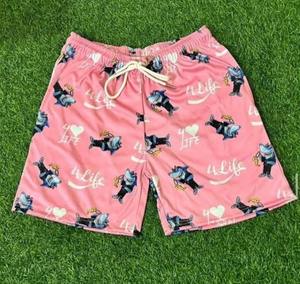 กางเกงกีฬาพิมพ์ลายซับลิเมชั่นสำหรับฤดูร้อน แห้งเร็ว ระบายอากาศได้ดี กางเกงกีฬาพิมพ์ลายซับลิเมชั่นสำหรับผู้ชาย สวมใส่สบาย - Product Image 4