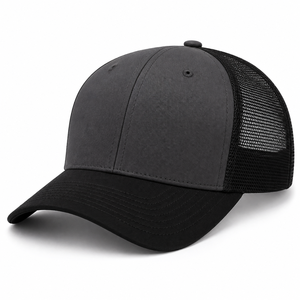 Casquette Trucker Classique en Maille Réglable avec Fermeture Snapback Respirante Imperméable 100% Coton Unisexe Quatre Saisons Prix de Gros Pas Cher - Product Image 4