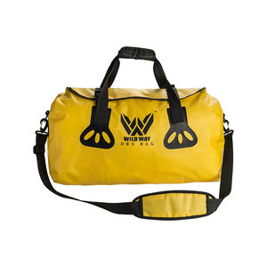 Bolsa de Viaje de Lona Resistente con Múltiples Bolsillos, Bolsa de Equipaje de Gran Capacidad para Fin de Semana, para Hombres y Mujeres, para Viajes Cortos, Color Gris - Product Image 1