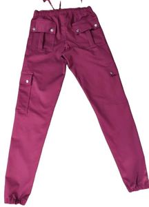 Conjunto de Uniforme Médico Azul Marino con Múltiples Bolsillos, Blusa con Cierre y Cuello en V, Ropa de Trabajo Elástica y Resistente para Médicos - Product Image 6