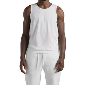 Débardeur décontracté pour hommes de haute qualité 100% coton respirant maille Sport Singlet pour Gym Running Budget-Friendly Summer Fashion - Product Image 1