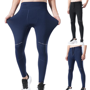 Leggings Deportivos Transpirables Personalizados para Hombre, Color Azul, Talla Grande, Leggings de Compresión para Entrenamiento - Product Image 3