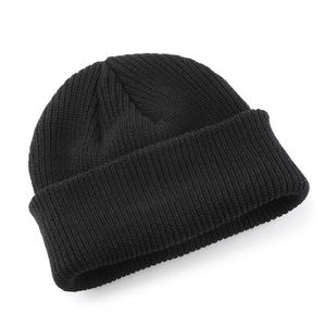 Unisex Knitted Beanie Hat Solid Purple 100% Acrylic <b>Winter</b> <b>Cap</b> Casual Style Adult Size 56-58CM - Product Image 2