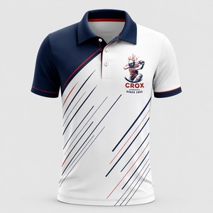 Camiseta de Cricket Sublimada Personalizada, Talla Grande, Diseñada para Mayor Comodidad y Transpirabilidad, Impresión por Transferencia de Calor de Larga Duración - Product Image 1
