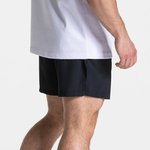 Pantalones Cortos Bermuda Personalizados para Hombre, de Verano, Holgados, con Dobladillo Abierto, Pliegues Dobles, Pierna Ancha, Largura hasta la Rodilla, Estilo Baggy - Product Image 4