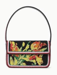 Bolso Elegante con Bordado de Cuentas – Bolso Bandolera Hecho a Mano con Cuentas de Semillas y Correa Ajustable - Product Image 5