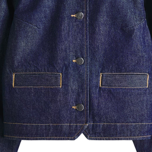 Chaqueta vaquera informal para mujer, de manga larga, con botones, corte ajustado, ligera, estilo urbano, para primavera, otoño, viajes, uso diario - Product Image 6