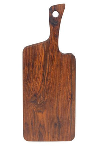 Tabla de cortar de madera hecha a mano de calidad premium para uso en la cocina, para cortar verduras, frutas, carne, pan y queso. - Product Image 6
