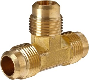 Raccord en T réducteur en laiton (AOL168) forgé pour faible pression, classe 150 SAE, fabricant de raccords à sertir - Product Image 3