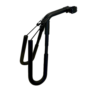 Support de planche de vélo réglable en aluminium avec noyau en mousse pour planche de surf et SUP, capacité de charge de 20 kg, design léger et durable - Product Image 1