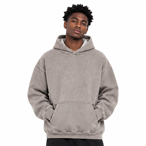 Sudadera con Capucha Personalizada para Hombre, Corte Regular, Tejido Grueso, 100% Algodón, con Bolsillos, Diseño Ecológico, Servicio OEM/ODM - Product Image 1