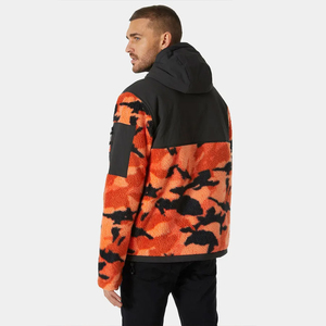 Double Panel Design Made Polar Fleece <b>Jackets</b> Outdoor Fashion Men's Winter Streetwear Polar Fleece Outerwear <b>Jacket</b> - Product Image 2