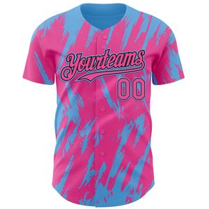 Camiseta de Béisbol de Invierno Personalizada OEM, con Botones, Impresión de Serigrafía, 100% Algodón Orgánico Antibacterial, Logotipo Frontal Corto, para Equipo - Product Image 4
