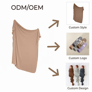 Knotted <b>Swaddle</b> Wrap Soft Stretchable and Cozy Sleep <b>Blanket</b> for <b>Newborns</b> - Product Image 5