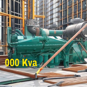 Generador Silencioso de 1250 KVA, 50 Hz, Modelo KTA 50-G3, con Aletas de Enfriamiento y Arranque Eléctrico de 24V CC - Product Image 2