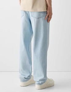 Pantalon en jean baggy pour homme, jean décontracté baggy, coupe ample rétro classique, pantalon hip hop, jean vintage - Product Image 2