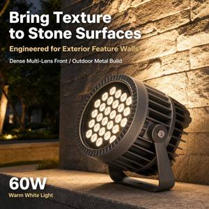 ไฟสปอตไลท์ DMX512 RGBW 72W RGB สำหรับภายนอกอาคาร พร้อมโครงอะลูมิเนียมกันน้ำ IP65 ชุดโคมไฟโปรเจคเตอร์ AC ซีรีส์ LED Flood Light - Product Image 3