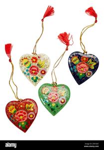 Cadeau pour la Saint-Valentin, Noël, festival, mini pendentif en forme de cœur en plastique PET/PS écologique, incassable, imperméable, 4,5 cm - Product Image 4