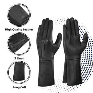 Gants de lutte avec épée en cuir rembourrés, vente en gros, gants de lutte avec épée en cuir personnalisés pour hommes - Product Image 5