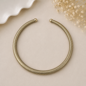Minimalist <b>Silver</b> Snake Chain <b>Choker</b> Necklace Unisex Everyday Wear - Product Image 4