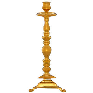 Candelero de Latón |   Candelabro Tradicional para Iglesia y Templo - DOUBLE VEE EXPORTS - Product Image 1