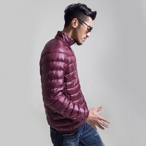 Veste d'hiver chaude et fine pour homme, veste matelassée en duvet ultralégère pour l'extérieur, taille plus, 2A - Product Image 5