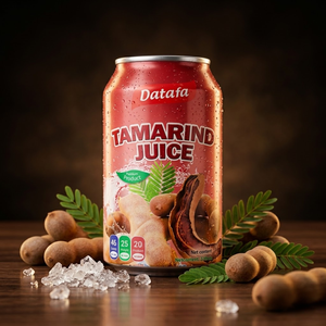 Jus de Tamarin en Gros 330ml en Canette Filtré Faible en Glucides Boisson Fruitée Fraîche Réfrigérée pour l'été - Product Image 1