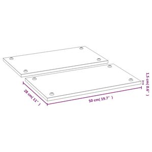 2 cubiertas de bambú para cocina de 19.7"x11"x0.6", piezas esenciales para la estufa - Product Image 4