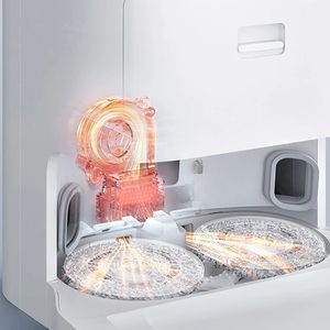 Aspiradora Robótica <span class=keywords><strong>XIAOMI</strong></span> Omni Mop <span class=keywords><strong>1S</strong></span>, Herramientas Inteligentes de Limpieza para el Hogar, Eliminación de Suciedad, Recolección de Polvo, Autolimpieza, Base de Vaciado Automático - Product Image 4