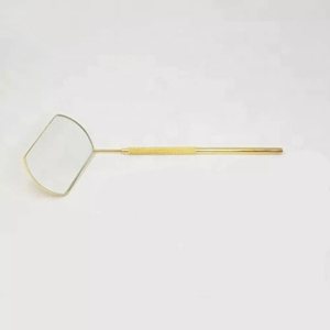 Dernier modèle de miroir de poche ovale en acier inoxydable personnalisé et lumineux de la société Nadeem Surgical Corporation Private Limited - Product Image 2