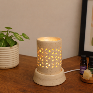 Mini Electric <b>Ceramic</b> Oil <b>Diffuser</b> 50ml Portable Aroma Burner | Handcrafted Home Fragrance <b>Diffuser</b> for Household Use Wholesale - Product Image 4