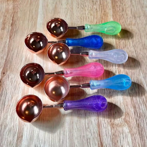 resin <b>spoon</b> fork knife cutlery set dining set kitchen set <b>table</b> set serving set resin handle cutlery time 2 decor - Product Image 1