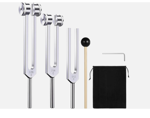 ชุดส้อมเสียงสำหรับโยคะบำบัดด้วยดนตรี - ส้อมเสียง 4 ชิ้น (MI 528 เฮิรตซ์, ..) - Product Image 4